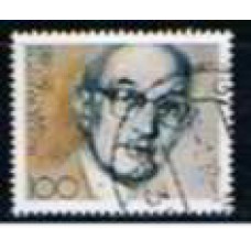 ALF1416U-SELO CENTENÁRIO DE NASCIMENTO DO TEÓLOGO PROTESTANTE MARTIN NIEMOLLER - ALEMANHA FEDERAL - 1992 - U