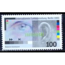 ALF1522M-SELO SALÃO INTERNACIONAL DO RÁDIO - ALEMANHA FEDERAL - 1993 - MINT