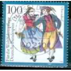 ALF1531U-SELO PRÓ BENEFICÊNCIA - TRAJES REGIONAIS, OBERNDORF - ALEMANHA FEDERAL - 1993 - U