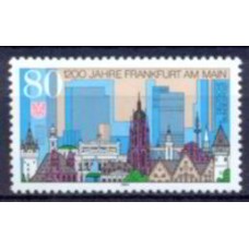 ALF1549M-SELO 1200º ANIVERSÁRIO DA CIDADE DE FRANKFURT - ALEMANHA FEDERAL - 1994 - MINT