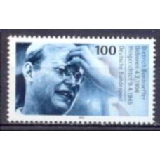 ALF1620M-SELO 50º ANIVERSÁRIO DA MORTE DO PASTOR DIETRICH BONHOEFFER - ALEMANHA FEDERAL - 1995 - MINT