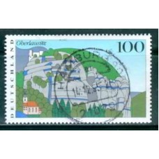 ALF1641U-SELO PAISAGENS ALEMÃS, OBERLAUSITZ - ALEMANHA - 1995 - U
