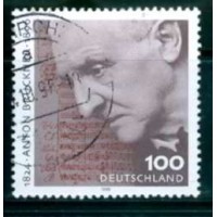 ALF1720U-SELO CENTENÁRIO DA MORTE DO COMPOSITOR ANTON BRUCKNER - ALEMANHA - 1996 - U