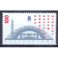 ALF1737M-SELO 500º ANIVERSÁRIO DO PRIVILÉGIO DA FEIRA DE LEIPZIG - ALEMANHA - 1997 - MINT