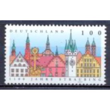 ALF1742M-SELO 1100º ANIVERSÁRIO DA CIDADE DE STRAUBING - ALEMANHA - 1997 - MINT
