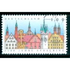ALF1742U-SELO 1100º ANIVERSÁRIO DA CIDADE DE STRAUBING - ALEMANHA - 1997 - U