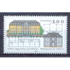 ALF1745M-SELO CASTELOS AUGUSTUSBURGE FALKENLUST - PATRIMÔNIOS MUNDIAIS - ALEMANHA - 1997 - MINT