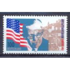 ALF1758M-SELO CINQUENTENÁRIO DO PLANO MARSHALL - ALEMANHA - 1997 - MINT