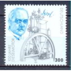ALF1774M-SELO CENTENÁRIO DO MOTOR DIESEL - ALEMANHA - 1997 - MINT