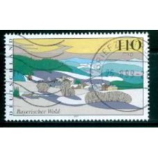 ALF1775UA-SELO PAISAGENS DA ALEMANHA, FLORESTA BAVÁRIA  - ALEMANHA - 1997 - U