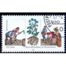 ALF1778U-SELO 350º ANIVERSÁRIO DA INTRODUÇÃO DA CULTURA DA MAÇÃ NA ALEMANHA - ALEMANHA - 1997 - U