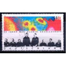 ALF1805U-SELO CINQUENTENÁRIO DA SOCIEDADE MAX PLANCK - ALEMANHA - 1998 - U