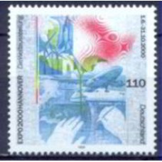 ALF1874M-SELO EXPOSIÇÃO UNIVERSAL DE HANOVER EXPO 2000 I - ALEMANHA - 1999 - MINT