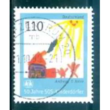 ALF1894U-SELO CINQUENTENÁRIO DAS VILAS INFANTIS SOS - ALEMANHA - 1999 - U