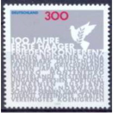 ALF1898M-SELO CENTENÁRIO DA 1ª CONFERÊNCIA PELA PAZ EM HAIA - ALEMANHA - 1999 - MINT