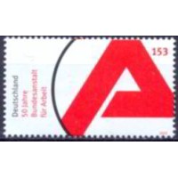 ALF2079M-SELO CINQUENTENÁRIO DO OFÍCIO FEDERAL DO TRABALHO - ALEMANHA - 2002 - MINT