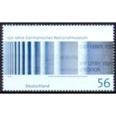 ALF2097M-SELO 150º ANIVERSÁRIO DO MUSEU NACIONAL GERMÂNICO - ALEMANHA - 2002 - MINT
