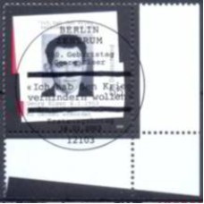 ALF2138C-SELO CENTENÁRIO DO NASCIMENTO DE GEORG ELSER - ALEMANHA - 2003 - COM CBC