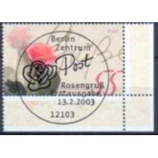 ALF2145C-SELO MENSAGENS - SAUDAÇÕES - ALEMANHA - 2003 - COM CBC