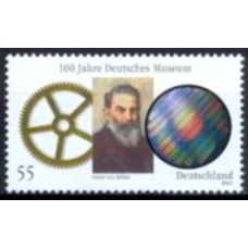 ALF2159M-SELO CENTENÁRIO DO DEUTSCHES MUSEUM - ALEMANHA - 2003 - MINT