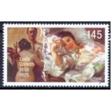 ALF2506M-SELO PINTOR LOVIS CORINTH - ALEMANHA - 2008 - MINT