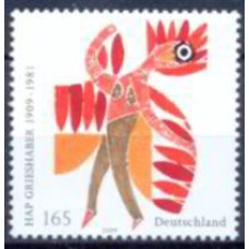 ALF2547M-SELO PINTOR HAP GRIESHABER - ALEMANHA - 2009 - MINT