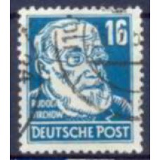 ALO0096U-SELO CELEBRIDADES, 16P - ALEMANHA ORIENTAL - 1953 - U