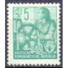 ALO0118N-SELO PLANO QUINQUENAL, 5P - ALEMANHA ORIENTAL - 1953 - N