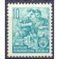 ALO0121M-SELO PLANO QUINQUENAL, 10P - ALEMANHA ORIENTAL - 1953 - MINT