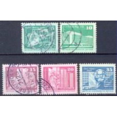 ALO2145U-SÉRIE CONSTRUÇÕES SOCIALISTAS NA RDA - ALEMANHA ORIENTAL - 1980 - U