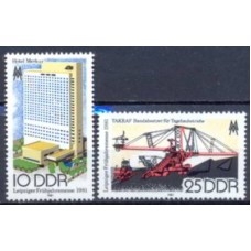 ALO2250N-SÉRIE FEIRA DA PRIMAVERA DE LEIPZIG - ALEMANHA ORIENTAL - 1981 - N