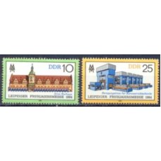 ALO2495M-SÉRIE FEIRA DA PRIMAVERA DE LEIPZIG - ALEMANHA ORIENTAL - 1984 - MINT