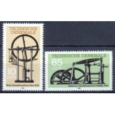 ALO2581M-SÉRIE ANTIGAS MÁQUINAS A VAPOR - ALEMANHA ORIENTAL - 1985 - MINT