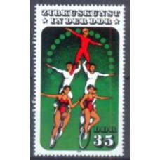 ALO2608M-SELO ARTE DO CIRCO, 35P - ALEMANHA ORIENTAL - 1985 - MINT
