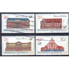 ALO2687U-SÉRIE EDIFÍCIOS HISTÓRICOS DOS CORREIOS - ALEMANHA ORIENTAL - 1987 - U