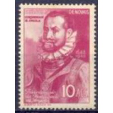ANG0307N-SELO TRICENTENÁRIO DO RETORNO DE ANGOLA A PORTUGAL 10 A. - ANGOLA - 1946 - N