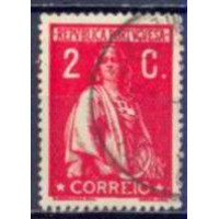 APO0210UF-SELO CERES, 2C, PAPEL PONTINHADO VERTICAL - PORTUGAL - 1915 - U APO0210UF-SELO CERES, 2C, PAPEL PONTINHADO VERTICAL - PORTUGAL - 1915 - U