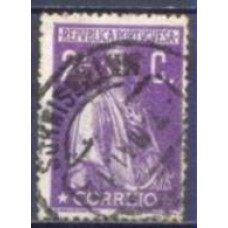 APO0211UB-SELO CERES, 2 1/2C, PAPEL PORCELANA ORDINÁRIO - PORTUGAL - 1912 - U