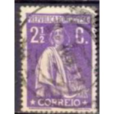 APO0211UC-SELO CERES, 2 1/2C, PAPEL ESMALTE - PORTUGA - 1915 - U