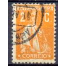 APO0223UB-SELO CERES, 2C, PAPEL LISO, DENTEAÇÃO 12X11,5 - PORTUGAL - 1918 - U