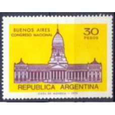 ARG0990M-SELO CONGRESSO NACIONAL BUENOS AIRES - ARGENTINA - 1974 - MINT