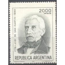 ARG1151NA-SELO GENERAL DE SAN MARTIN, FILIGRANA G - ARGENTINA - 1978 - MINT