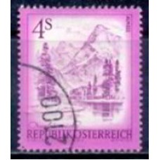 AUS1259UA-SELO PAISAGENS, 4S - ÁUSTRIA - 1973 - U