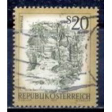 AUS1381U-SELO PAISAGENS, 20S - ÁUSTRIA - 1977 - U