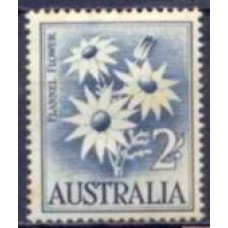 AUT0257N-SELO FLOR, 2S - AUSTRÁLIA - 1959/62 - N