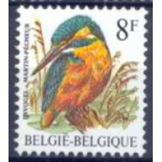 BEL2237N-SELO AVES, 8F - BÉLGICA - 1986 - N