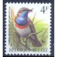 BEL2321M-SELO AVES, 4F - BÉLGICA - 1989 - MINT