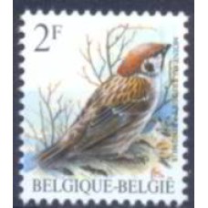 BEL2348M-SELO AVES, 2F - BÉLGICA - 1989 - MINT