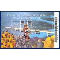 BL0134M-BLOCO PRODUTOS DE EXPORTAÇÃO BRASILEIROS - 2003 - MINT BL0134M-BLOCO PRODUTOS DE EXPORTAÇÃO BRASILEIROS - 2003 - MINT