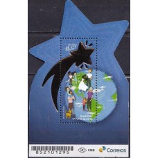 BL0227M-BLOCO ESTRELA DE NATAL - 2022 - MINT BL0227M-BLOCO ESTRELA DE NATAL - 2022 - MINT